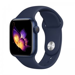 Smart Watch T500 HD, IP67 Waterproof Fitness Watch with Blood Pressure Heart Rate SpO2 Sleep Tracker Voice Control, Sports Smart Watches for Women Men for Android iOS Phones (Bleu)