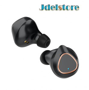 Wireless Bluetooth 5.0 Earphones TWS Headset Earbuds Stereo Headphones With Siri Voice Assistance (Black)