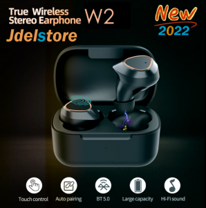 Wireless Bluetooth 5.0 Earphones TWS Headset Earbuds Stereo Headphones With Siri Voice Assistance (Black) 5