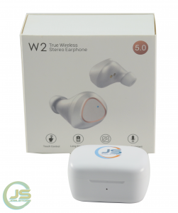 Wireless Bluetooth 5.0 Earphones TWS Headset Earbuds Stereo Headphones With Siri Voice Assistance (White) 5