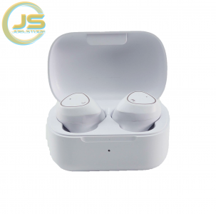 Wireless Bluetooth 5.0 Earphones TWS Headset Earbuds Stereo Headphones With Siri Voice Assistance (White)