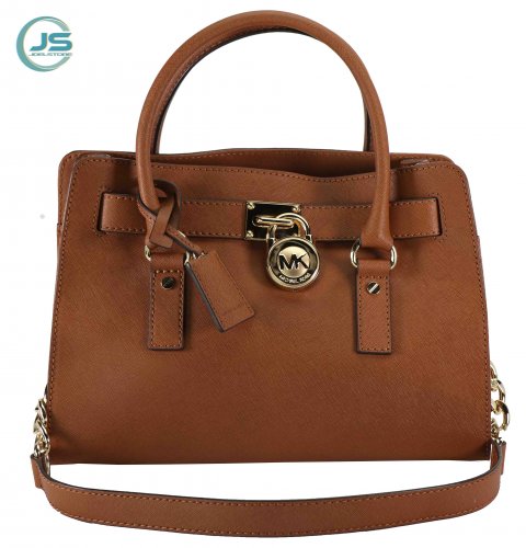 Bolso satchel mediano MICHAEL KORS de piel Saffiano
