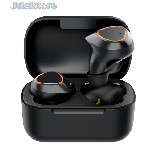 Wireless Bluetooth 5.0 Earphones TWS Headset Earbuds Stereo Headphones With Siri Voice Assistance (Black)