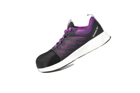 Women's Reebok Fusion Flexweave Composite Steal Toe Metal Free Wedge Sole Work Shoe RB315