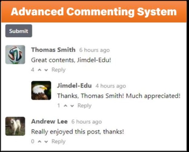 Advanced Commenting System Using PHP With MySQL Database