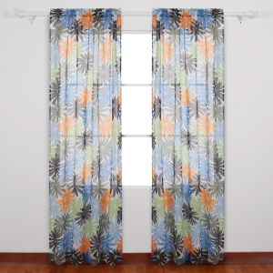 Deconovo Grommet Blackout Curtains, Room Darkening Thermal Insulated Window Curtain,  Begonia Green, 42x63 Inch 3