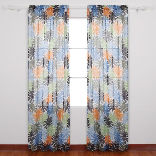 Deconovo Grommet Blackout Curtains, Room Darkening Thermal Insulated Window Curtain,  Begonia Green, 42x63 Inch